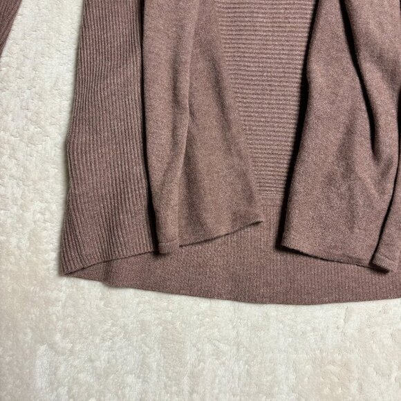 Lululemon Womens Sundown Wrap 4 Heathered Spanish Oak Cashmere Blend Cardigan - Picture 16 of 16